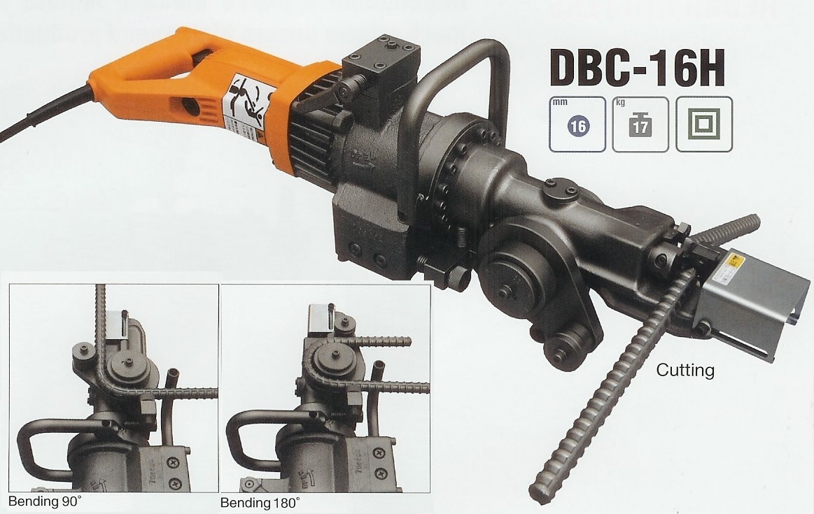 DBC-16H Portable Rebar Cutter Bender